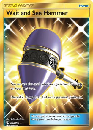 Wait and See Hammer (Secret) (LOT-235) (Holofoil)