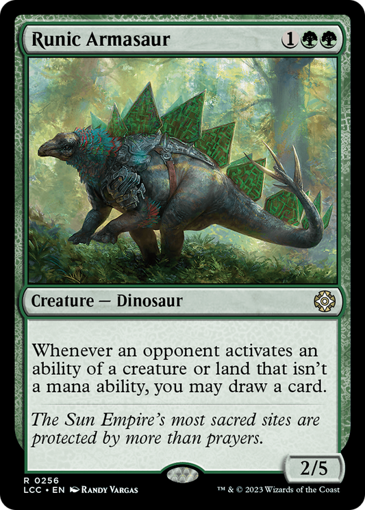 Runic Armasaur (LCC-256)