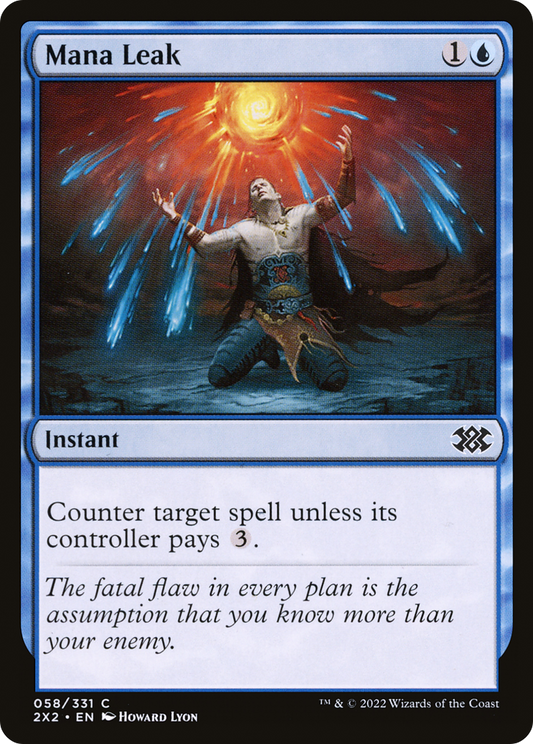 Mana Leak (2X2-058) (Foil)