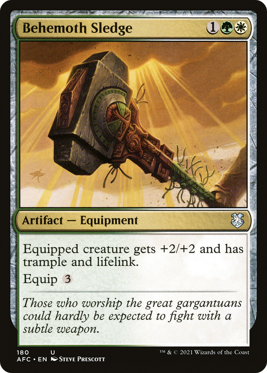 Behemoth Sledge (AFC-180)