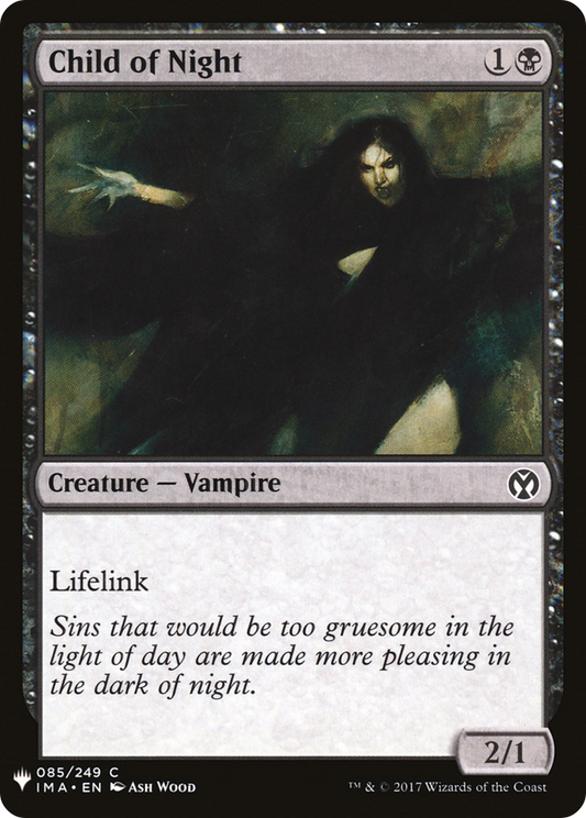Child of Night (LIST-IMA-85)