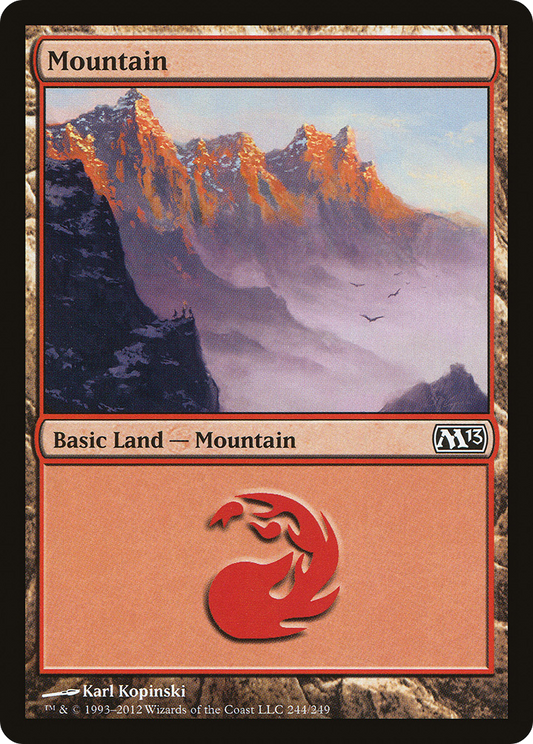 Mountain (M13-244) (Foil)