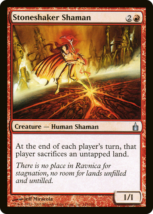 Stoneshaker Shaman (RAV-145) (Foil)