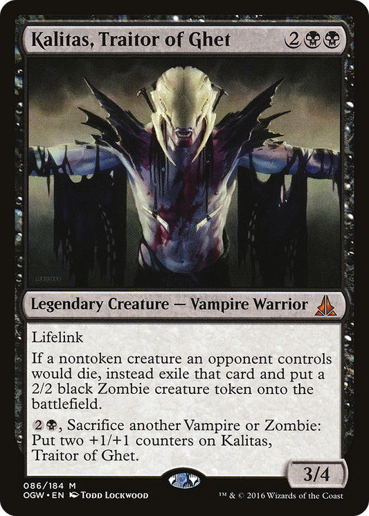 Kalitas, Traitor of Ghet (OGW-086) (Foil)