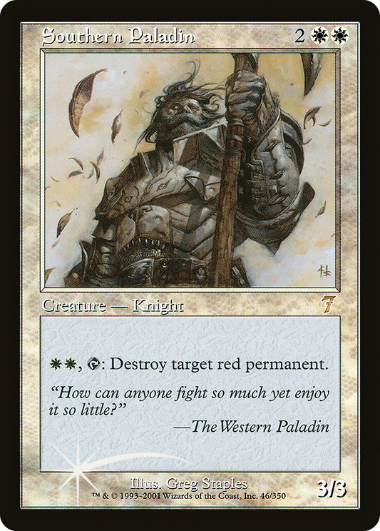 Southern Paladin (7ED-046★) (Foil)