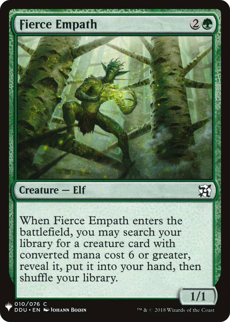 Fierce Empath (LIST-DDU-10)