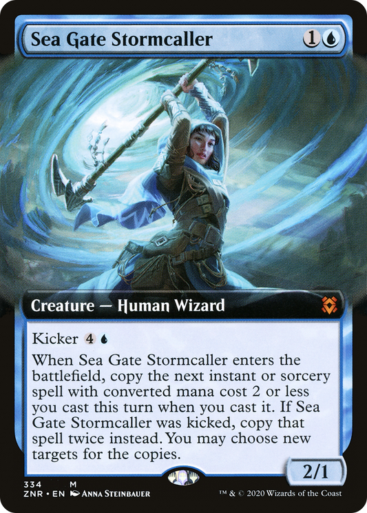 Sea Gate Stormcaller (ZNR-334) (Extended Art)