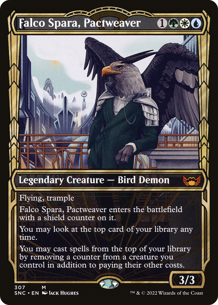 Falco Spara, Pactweaver (SNC-307) (Showcase)
