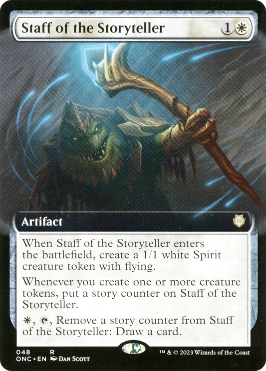 Staff of the Storyteller (ONC-048) (Extended Art)