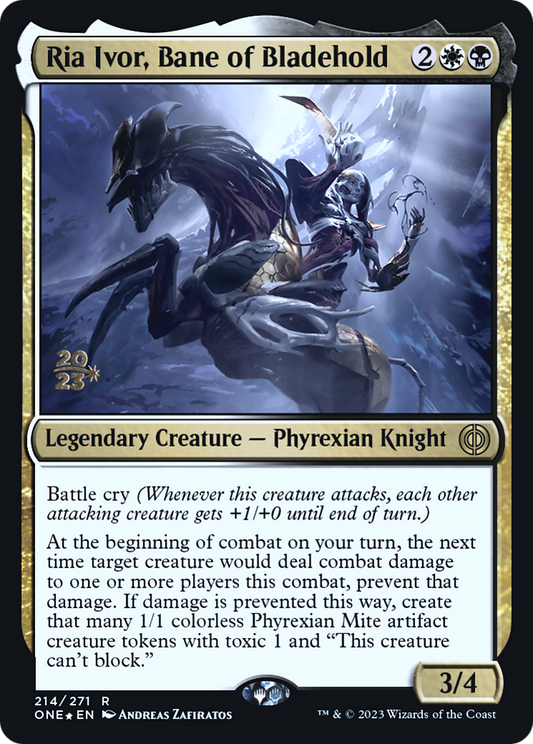 Ria Ivor, Bane of Bladehold (PRE-214S) (Foil)