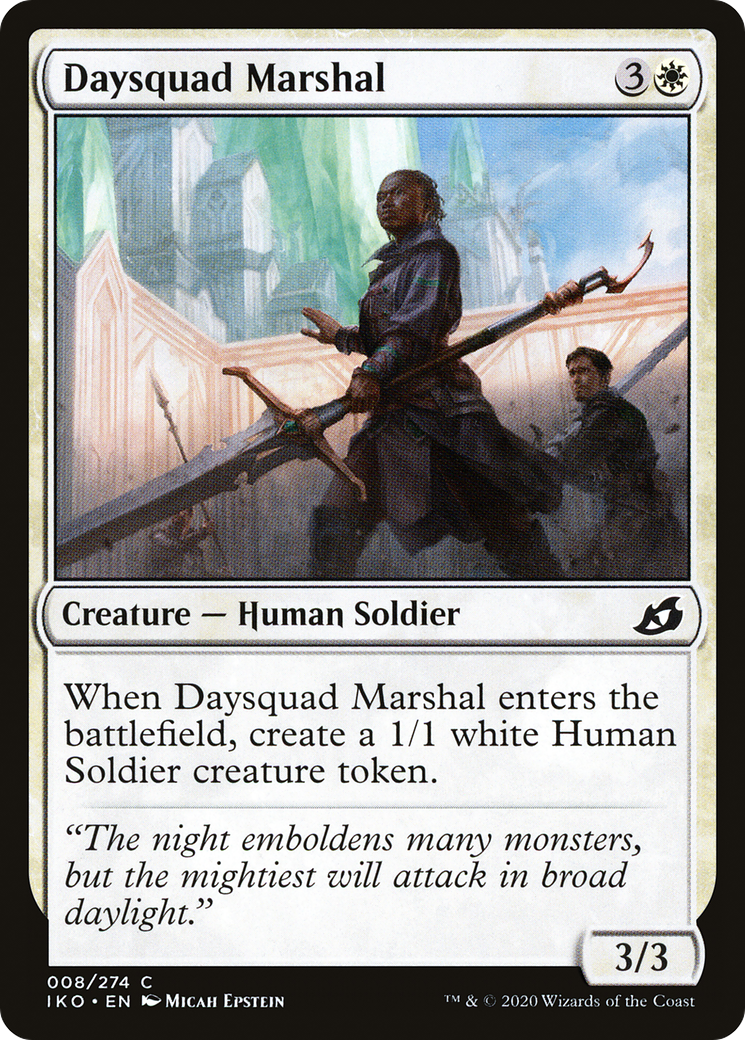 Daysquad Marshal (IKO-008) (Foil)