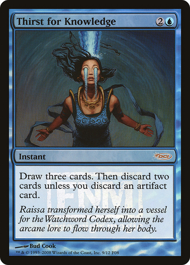 Thirst for Knowledge (FNM-009) (Foil)