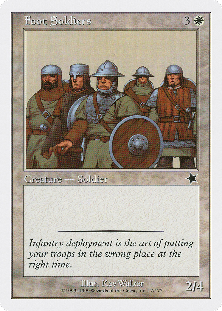 Foot Soldiers (S99-017)
