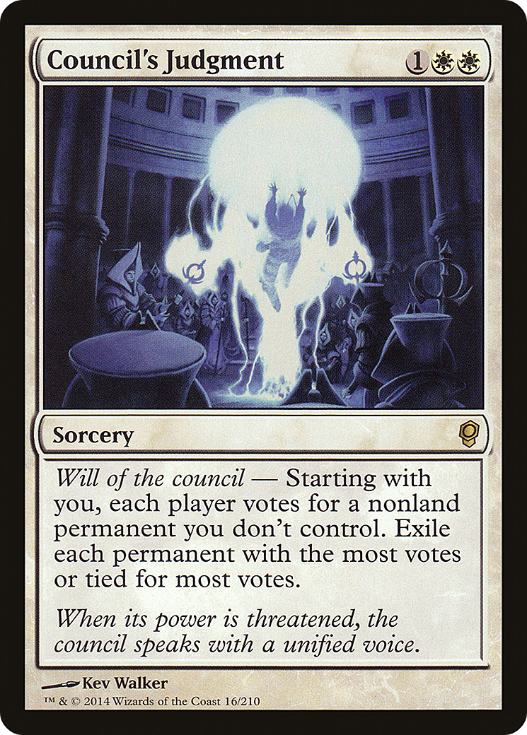 Council's Judgment (CNS-016) (Foil)