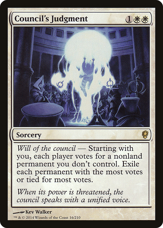Council's Judgment (CNS-016) (Foil)