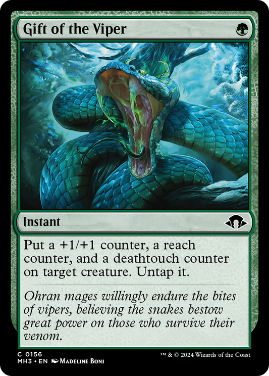 Gift of the Viper (MH3-156) (Foil)
