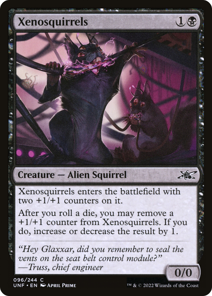 Xenosquirrels (UNF-096) (Foil)