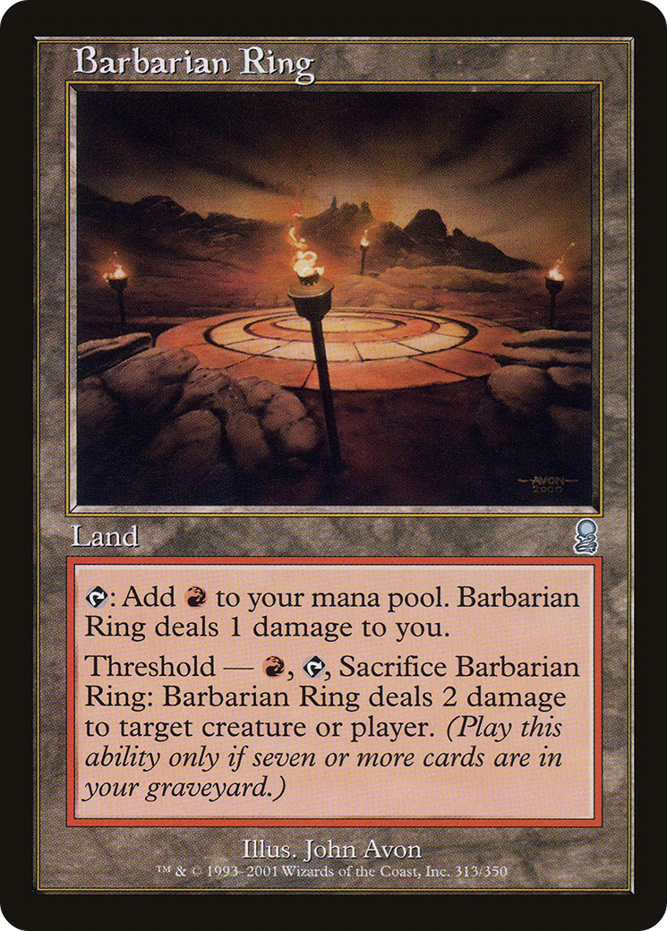 Barbarian Ring (ODY-313) (Foil)