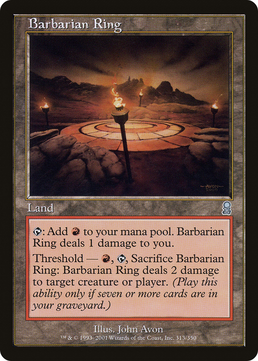 Barbarian Ring (ODY-313) (Foil)
