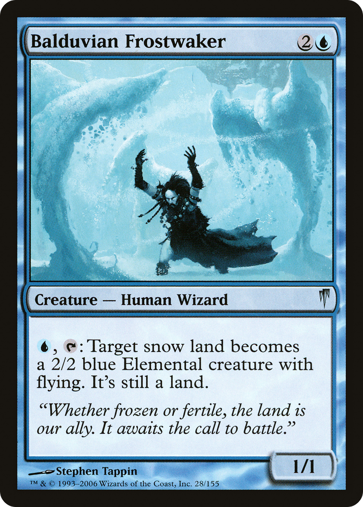Balduvian Frostwaker (CSP-028) (Foil)