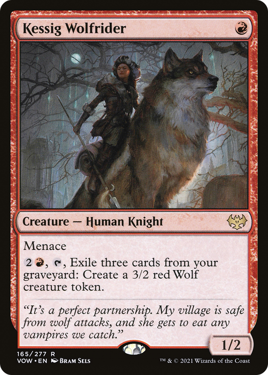 Kessig Wolfrider (VOW-165) (Foil)