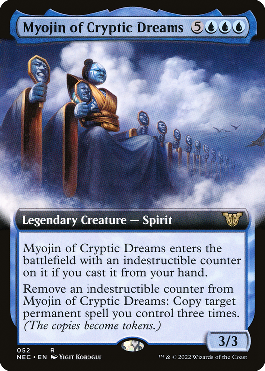 Myojin of Cryptic Dreams (NEC-052) (Extended Art)