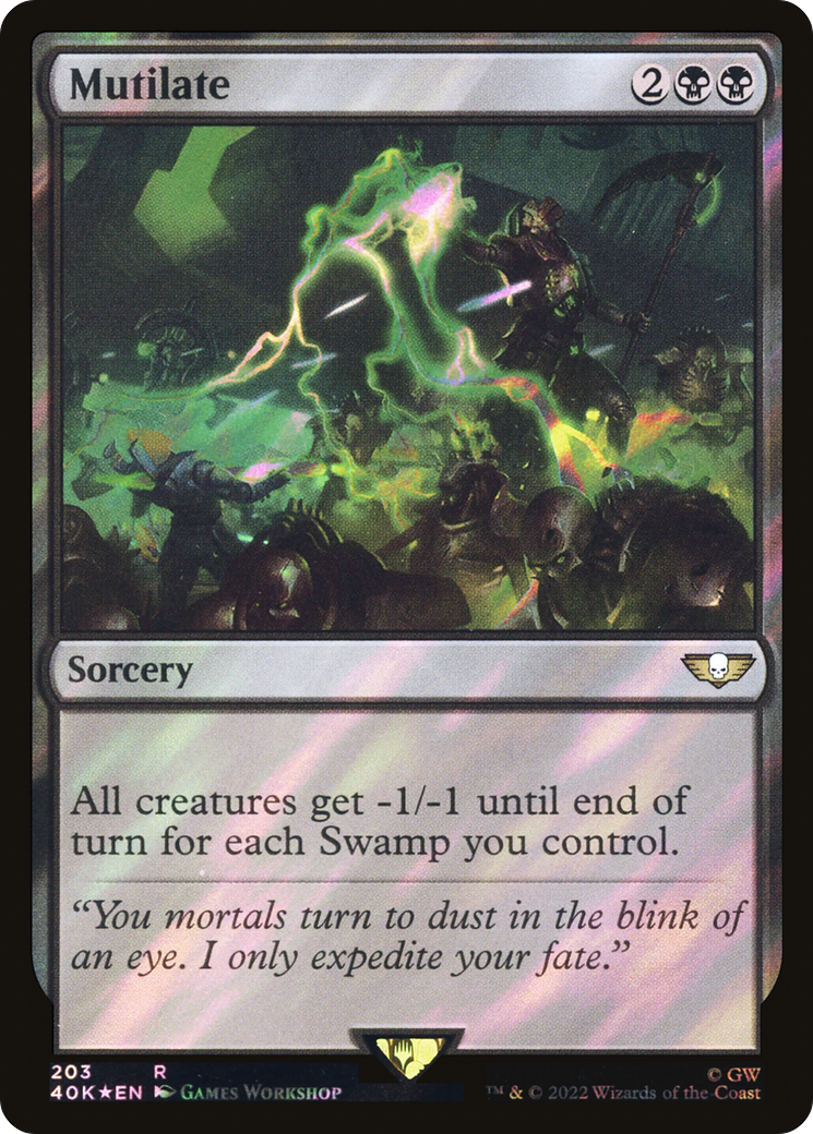 Mutilate (40K-203★) (Surge Foil)