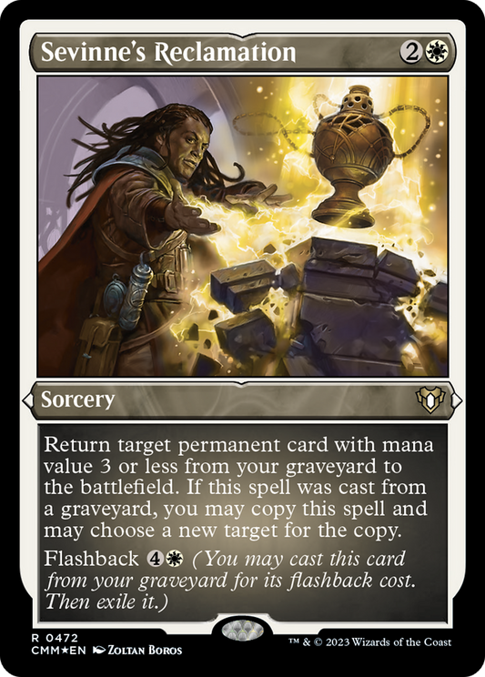 Sevinne's Reclamation (CMM-472) (Etched Foil)