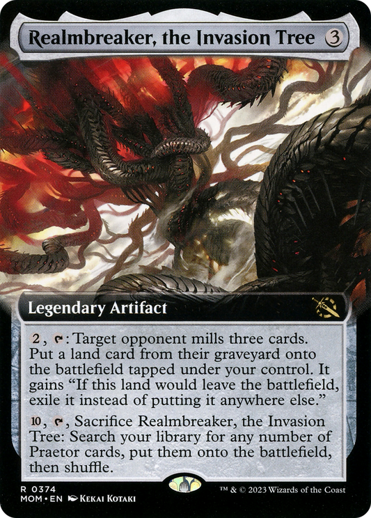 Realmbreaker, the Invasion Tree (MOM-374) (Extended Art) (Foil)