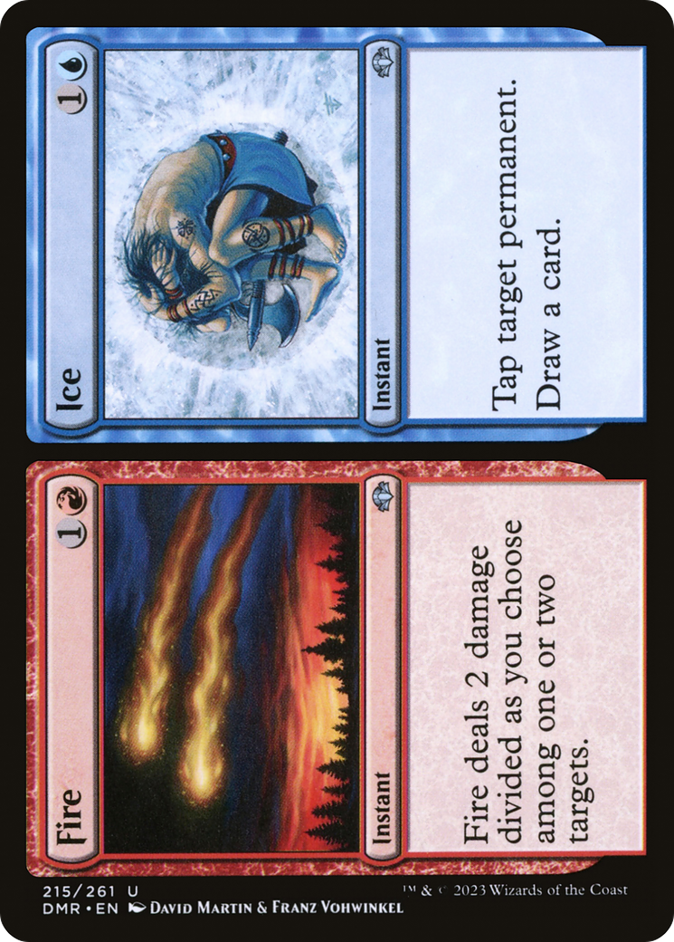 Fire // Ice (DMR-215) (Foil)
