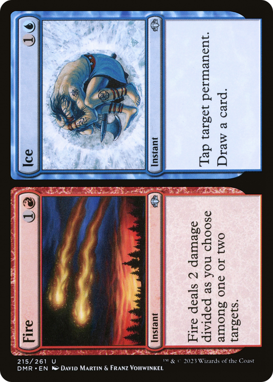 Fire // Ice (DMR-215) (Foil)