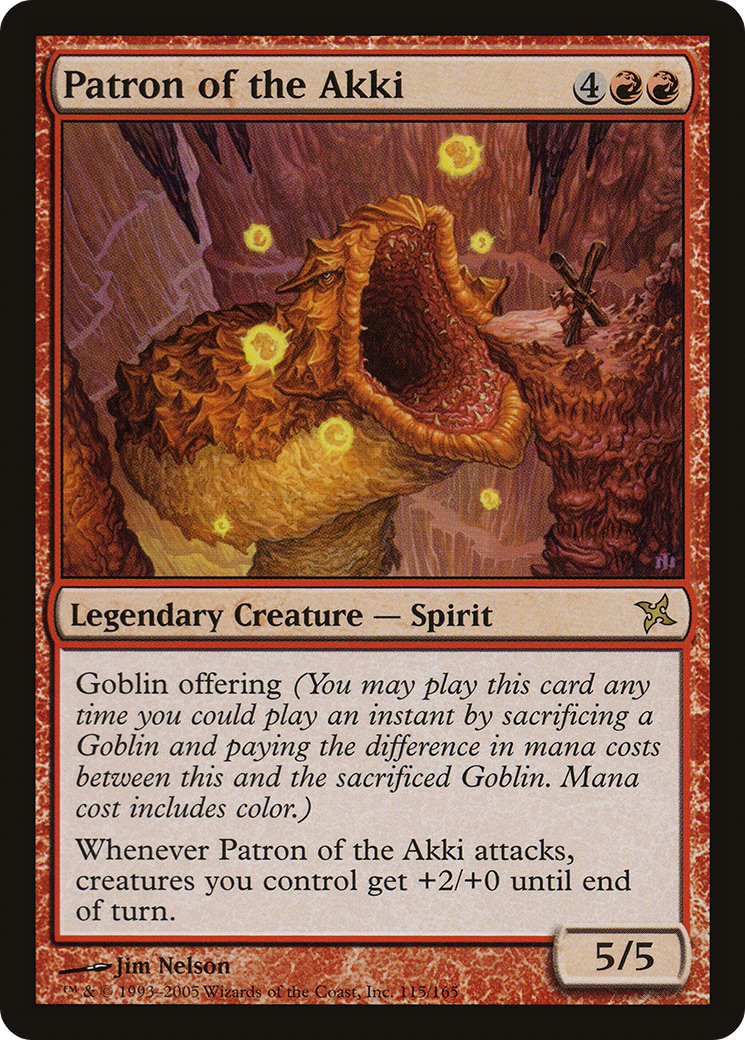 Patron of the Akki (BOK-115) (Foil)