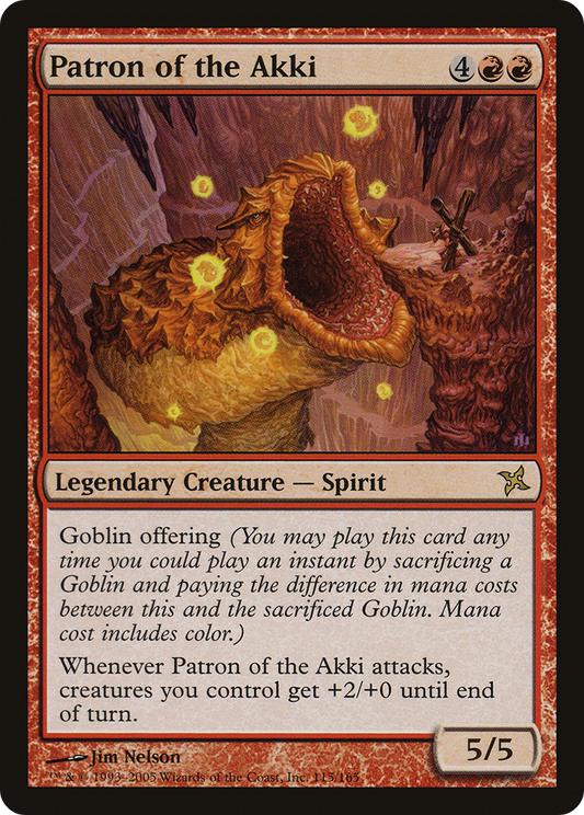 Patron of the Akki (BOK-115) (Foil)