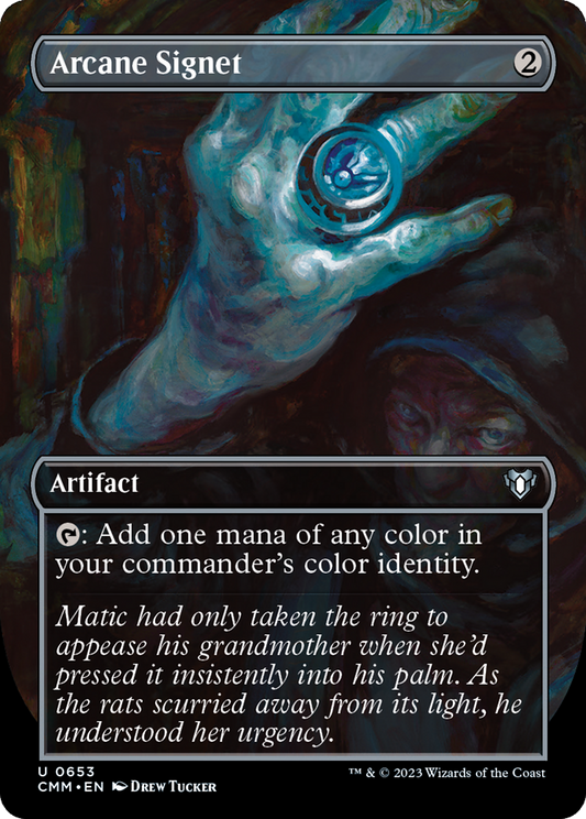 Arcane Signet (CMM-653) (Borderless)