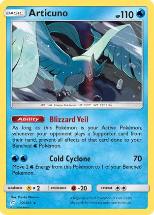 Articuno (TEU-032) (Holofoil)