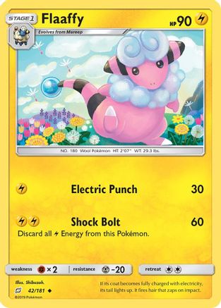 Flaaffy (TEU-042) (Reverse Holofoil)