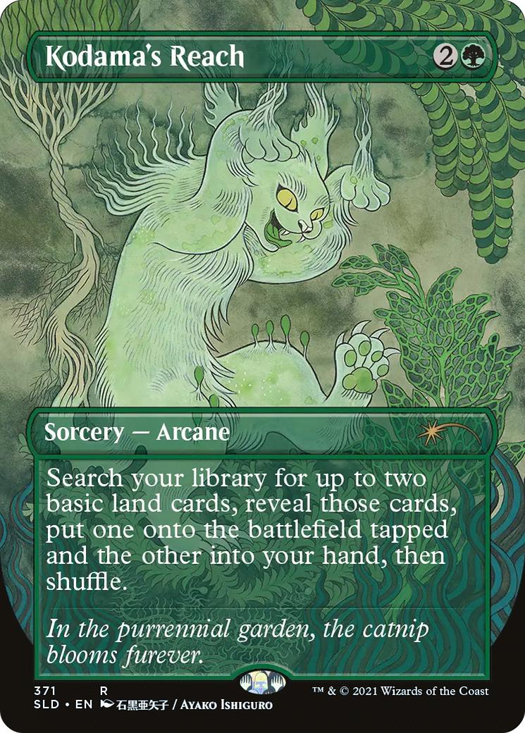 Kodama's Reach (SLD-371) (Borderless) (Foil)