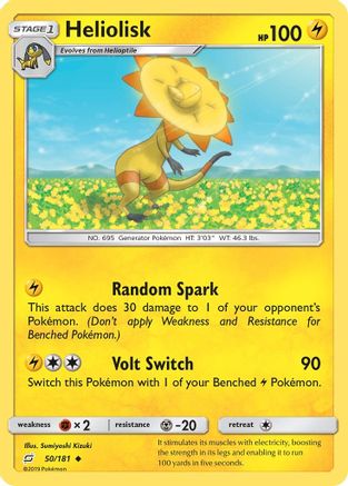 Heliolisk (TEU-050) (Reverse Holofoil)