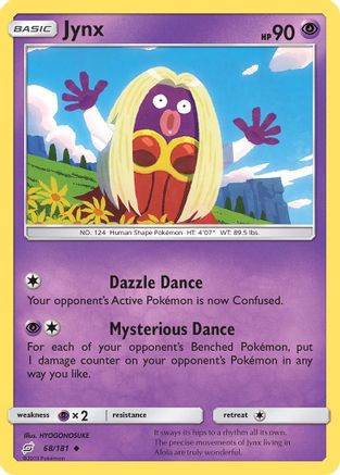 Jynx (TEU-068) (Reverse Holofoil)