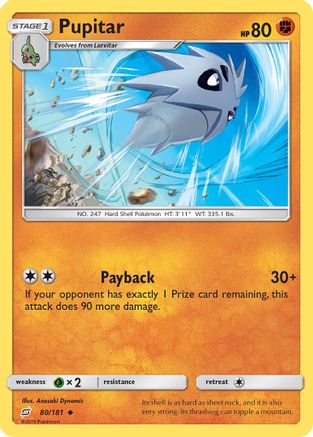 Pupitar (TEU-080) (Reverse Holofoil)