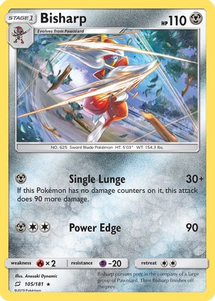 Bisharp (TEU-105) (Reverse Holofoil)