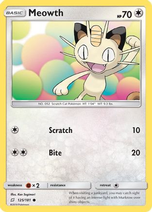 Meowth (TEU-125)