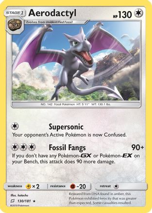 Aerodactyl (TEU-130) (Reverse Holofoil)