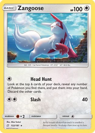 Zangoose (TEU-132) (Holofoil)