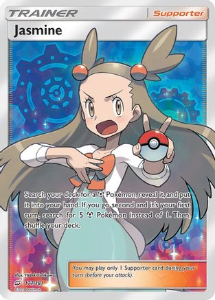 Jasmine (Full Art) (TEU-177) (Holofoil)