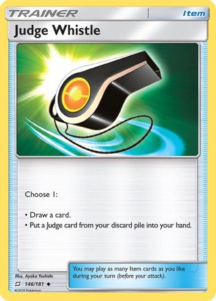 Judge Whistle (TEU-146) (Reverse Holofoil)