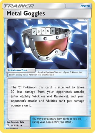 Metal Goggles (TEU-148) (Reverse Holofoil)