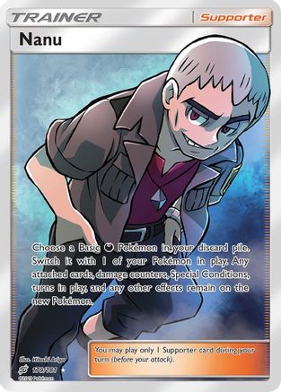 Nanu (Full Art) (TEU-179) (Holofoil)