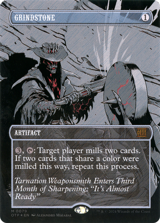 Grindstone (OTP-079) (Borderless) (Textured Foil)