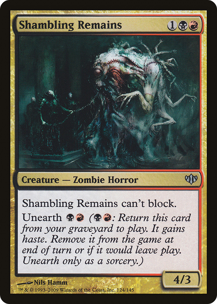 Shambling Remains (CON-124) (Foil)